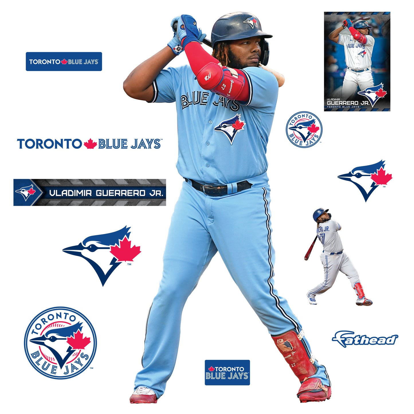 Toronto Blue Jays: Vladimir Guerrero Jr. 2021 - Officially Licensed ML –  Fathead