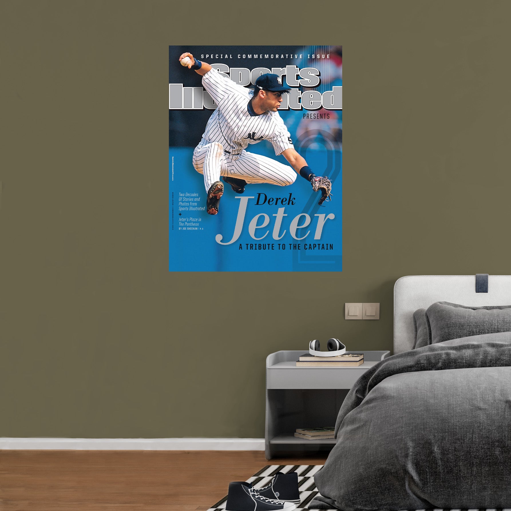 New York Yankees Derek Jeter Fathead Farewell Giant Removable
