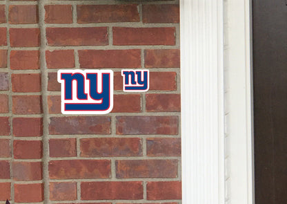 New York Giants:  Alumigraphic Logo Minis        - Officially Licensed NFL    Outdoor Graphic