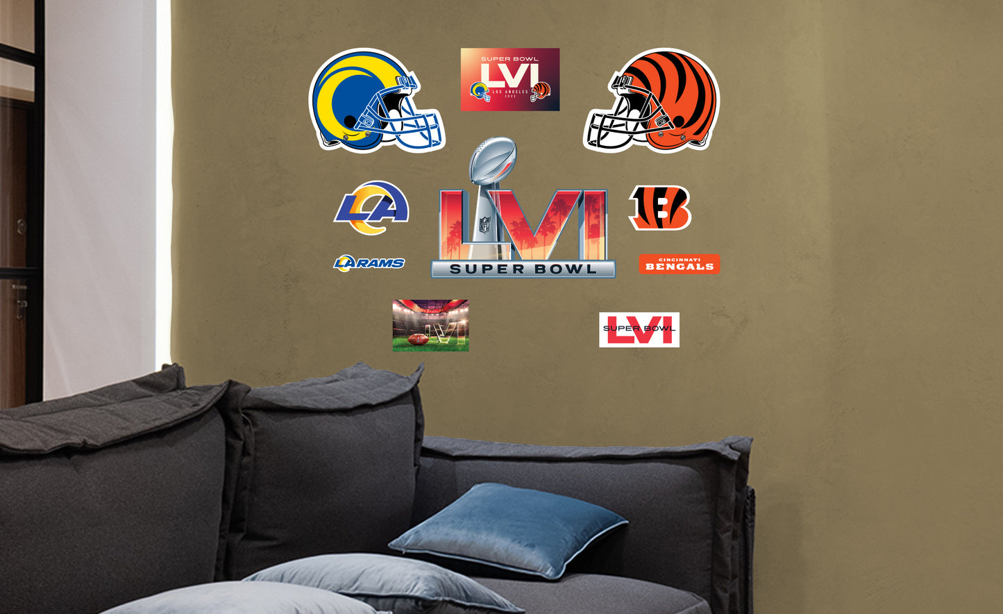 Los Angeles Rams - Cincinnati Bengals: Super Bowl LVI Party Pack - Off