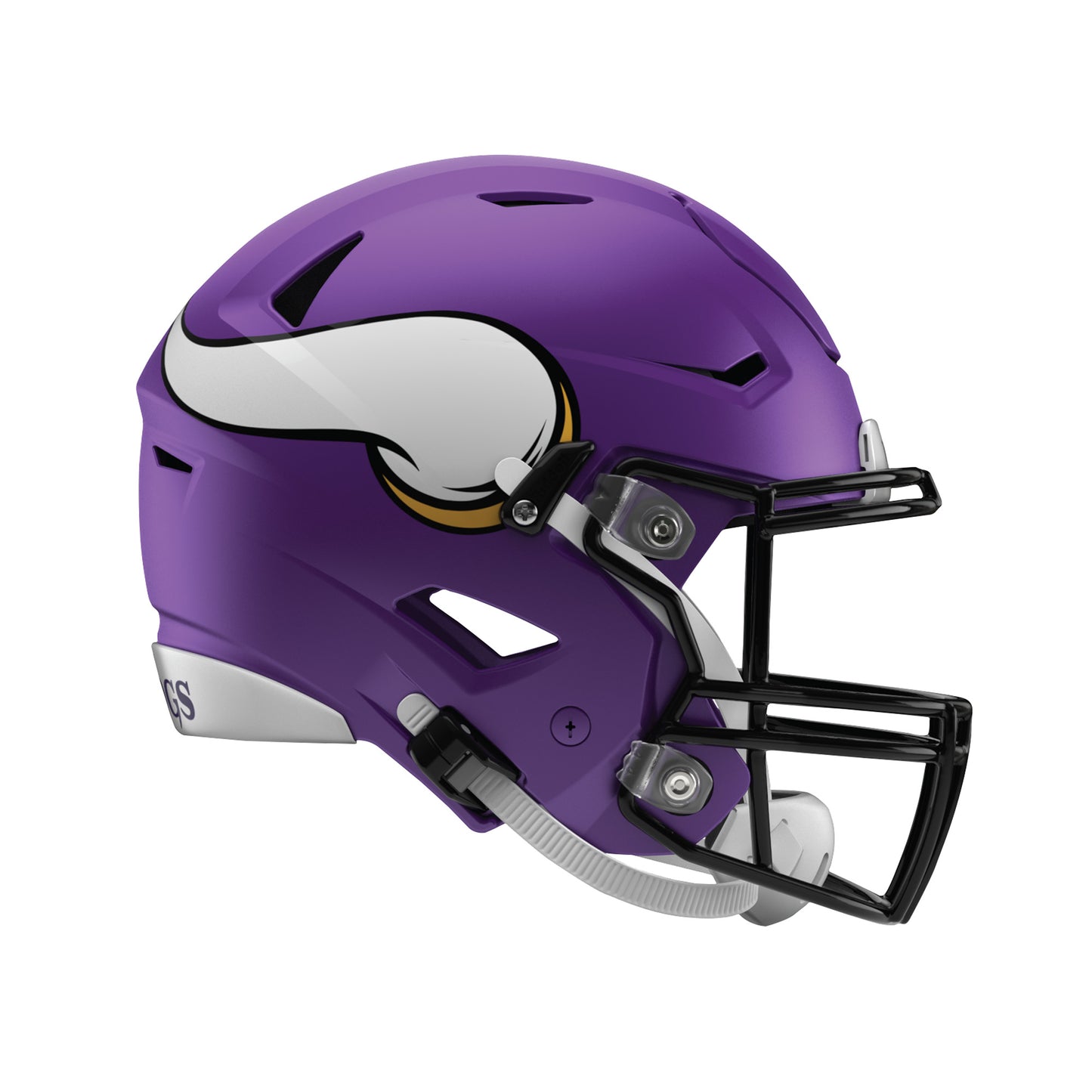 Vikings helmet concept. Added a gradient and a helmet stripe