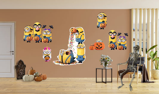 Despicable Me: Minions Pumpkins Collection        - Officially Licensed NBC Universal Removable     Adhesive Decal