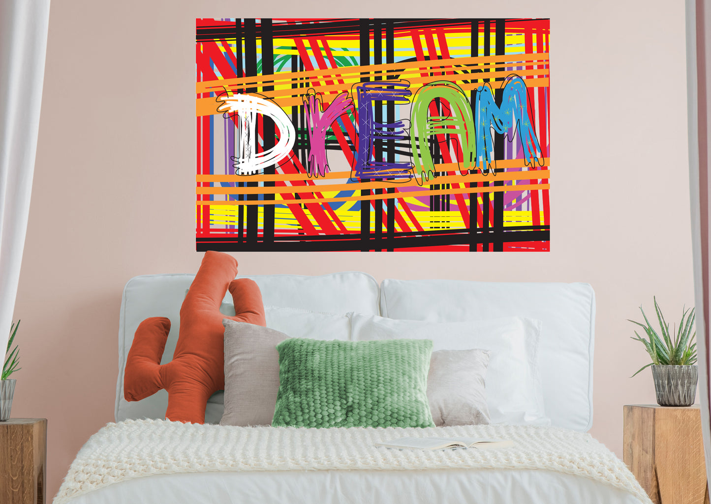 Dream Big Art:  Dream Mural        - Officially Licensed Juan de Lascurain Removable Wall   Adhesive Decal