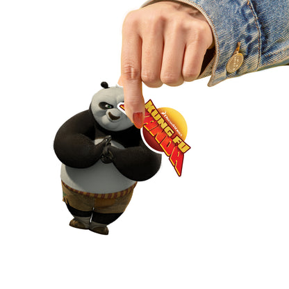 Sheet of 5 -Kung Fu Panda: Po Minis        - Officially Licensed NBC Universal Removable    Adhesive Decal