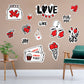 Valentine's Day: Joy Collection - Removable Adhesive Decal
