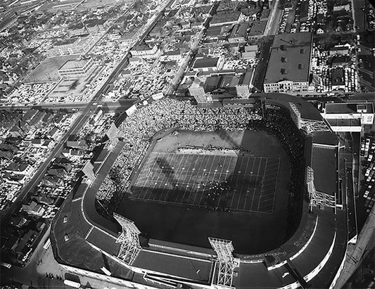 Briggs Stadium (Dec 29, 1957) - Officially Licensed Detroit News Canvas