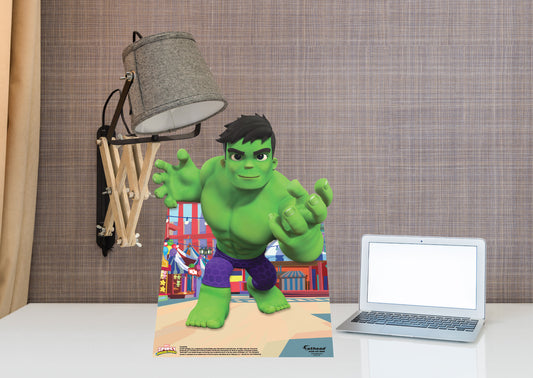Spidey and his Amazing Friends: Hulk Mini Cardstock Cutout - Officially Licensed Marvel Stand Out