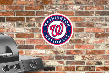Washington Nationals:  Logo        - Officially Licensed MLB    Outdoor Graphic