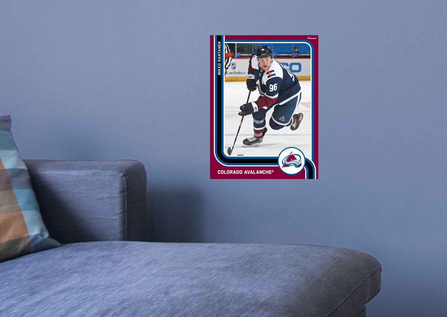 Colorado Avalanche: Mikko Rantanen Poster - Officially Licensed NHL Removable Adhesive Decal
