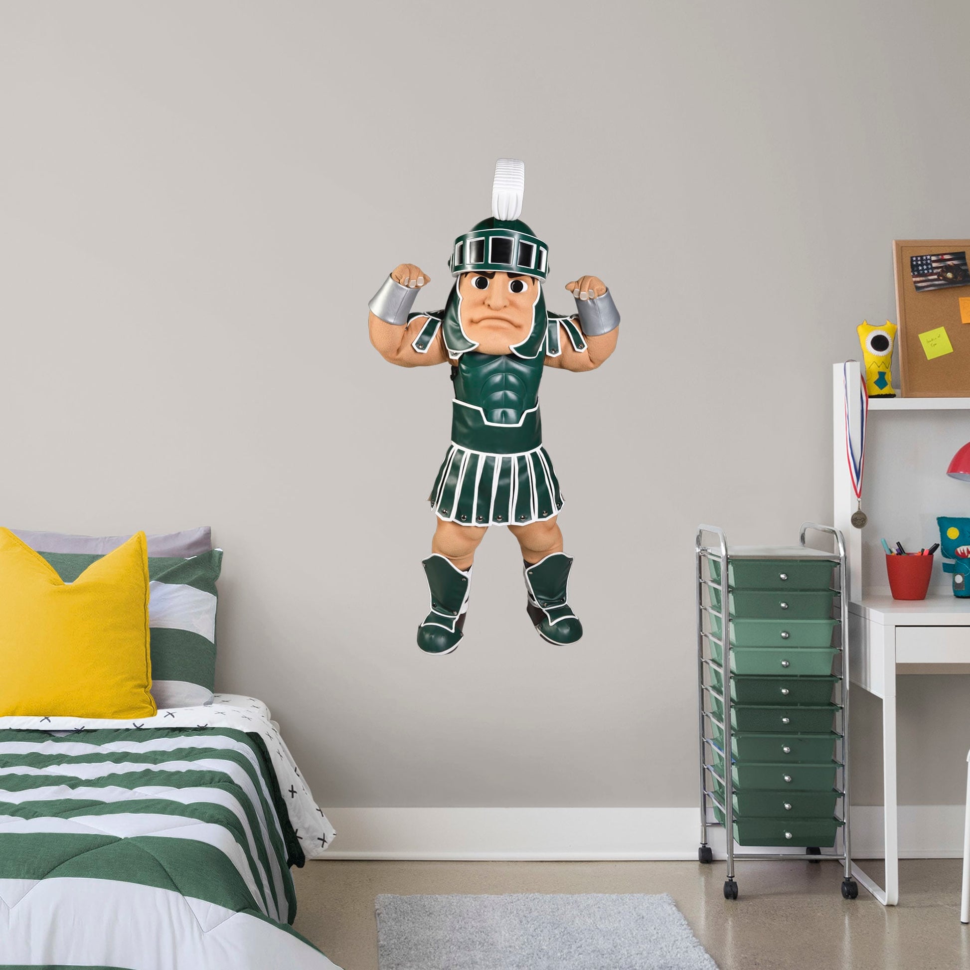 Giant Mascot + 2 Decals (26"W x 54"H)
