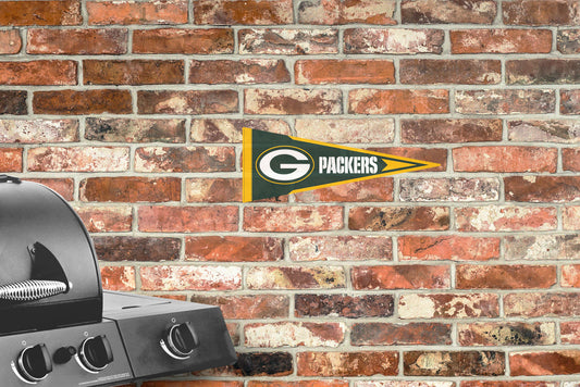Green Bay Packers:  Alumigraphic Pennant        - Officially Licensed NFL    Outdoor Graphic