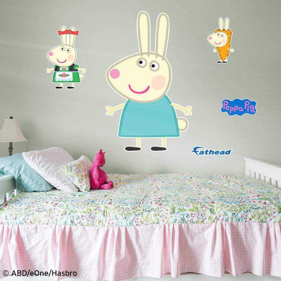 Rebecca - Peppa Pig - RealBig Collection - Official Hasbro - Reusable Vinyl Wall Decals