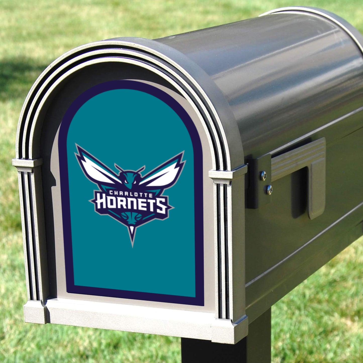 Charlotte Hornets: Mailbox Logo - Officially Licensed NBA Outdoor Graphic