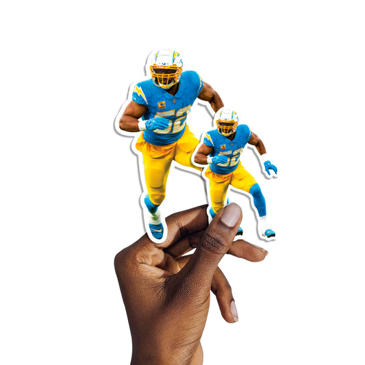 Los Angeles Chargers: Khalil Mack  Minis        - Officially Licensed NFL Removable     Adhesive Decal