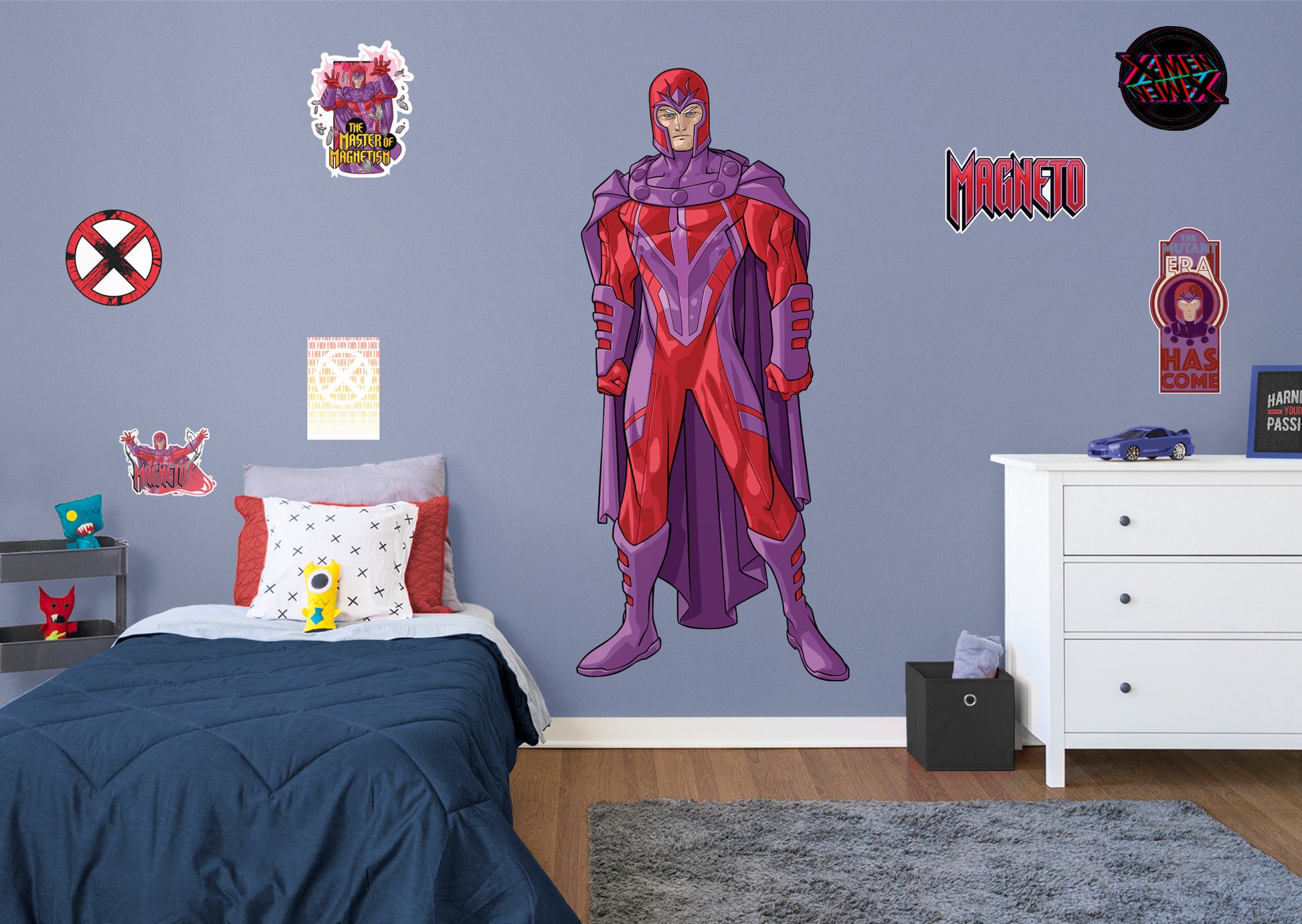 Life-Size Character + 7 Decals (35"W x 78"H)