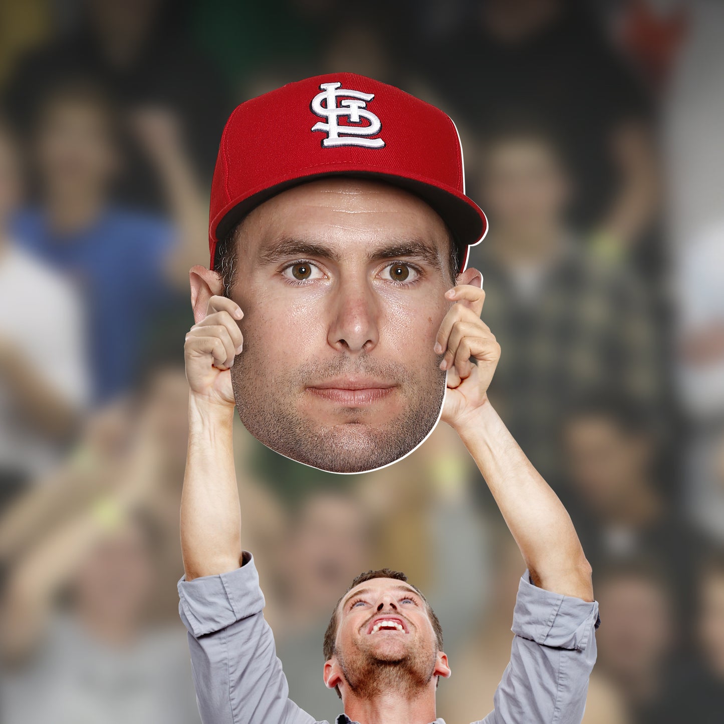 St. Louis Cardinals: Paul Goldschmidt    Foam Core Cutout  - Officially Licensed MLB    Big Head