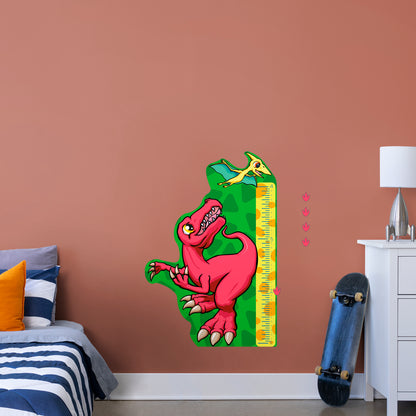 Growth Charts Dinosaurs 01  - Removable Wall Decal