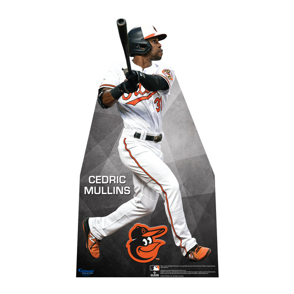 Baltimore Orioles: Cedric Mullins 2022 Life-Size Foam Core Cutout - Of