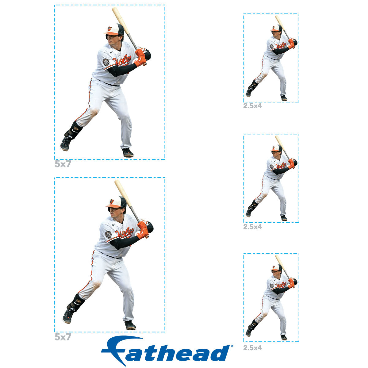 Baltimore Orioles: Adley Rutschman 2022 Mini Cardstock Cutout