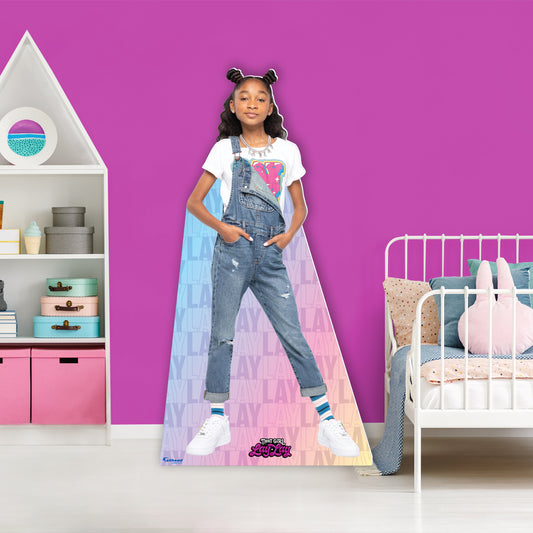 That Girl Lay Lay:  Overalls  Life-Size   Foam Core Cutout  - Officially Licensed Nickelodeon    Stand Out