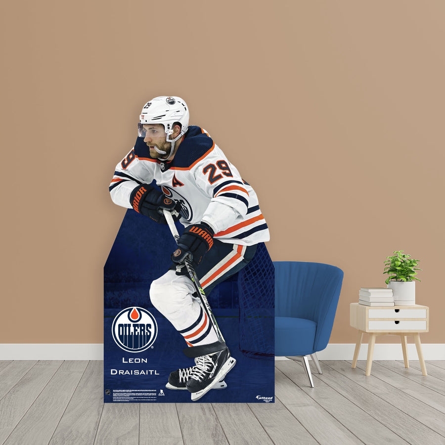 Leon Draisaitl - Life-Size Stand Out - Official NHL - Edmonton Oilers - Foam Core Cutout