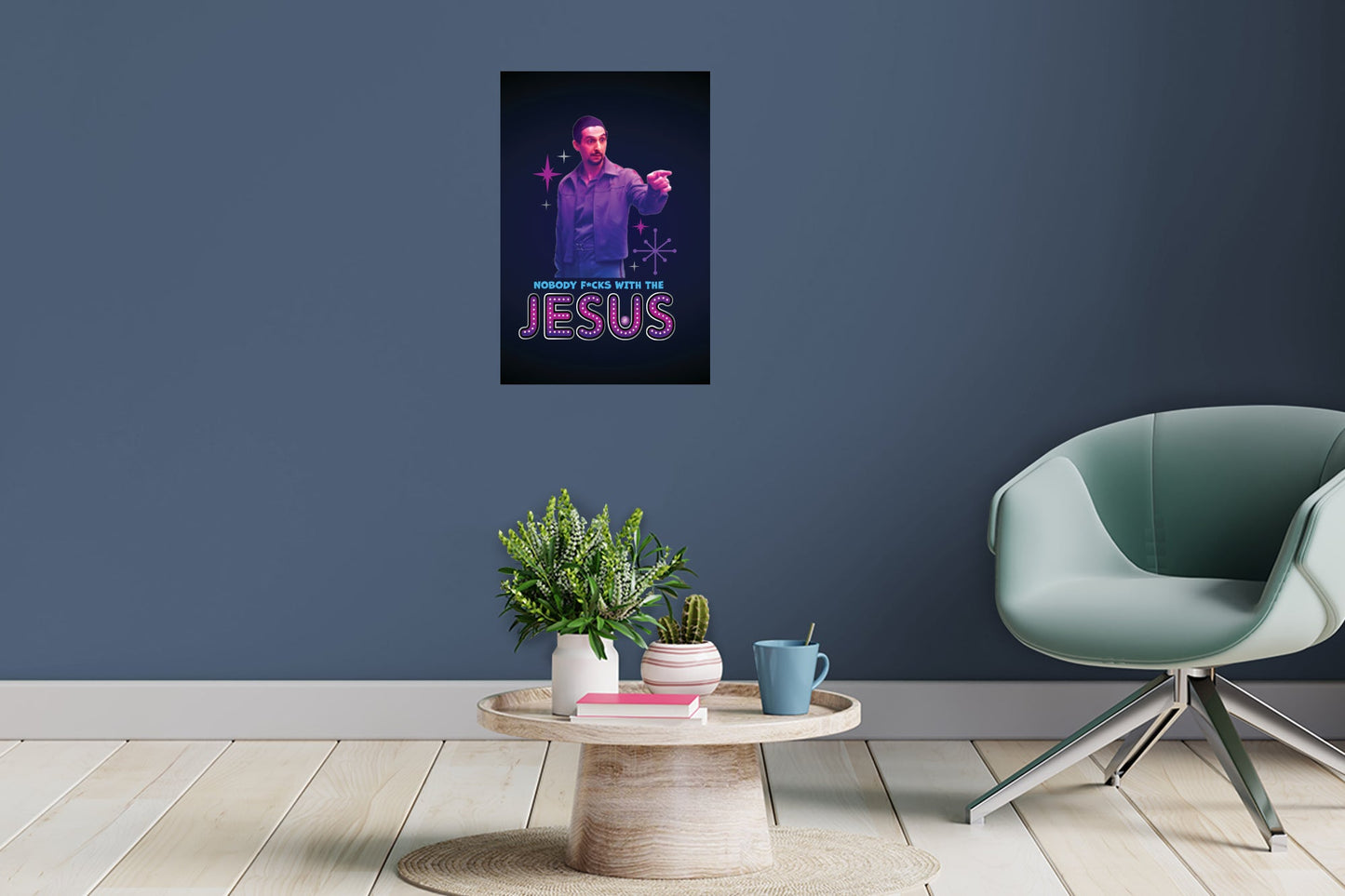 The Big Lebowski: The Jesus Mural - Officially Licensed NBC Universal Removable Adhesive Decal