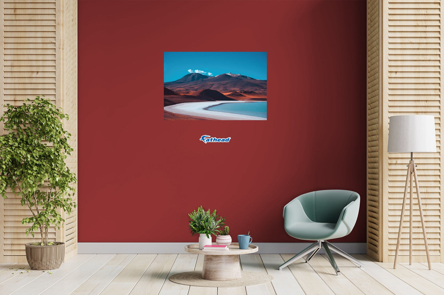 Generic Scenery: Red Earth Poster - Removable Adhesive Decal