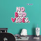 No Bad Vibes (Pink)        - Officially Licensed Big Moods Removable     Adhesive Decal