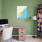Maps of Europe: Monaco Mural        -   Removable Wall   Adhesive Decal