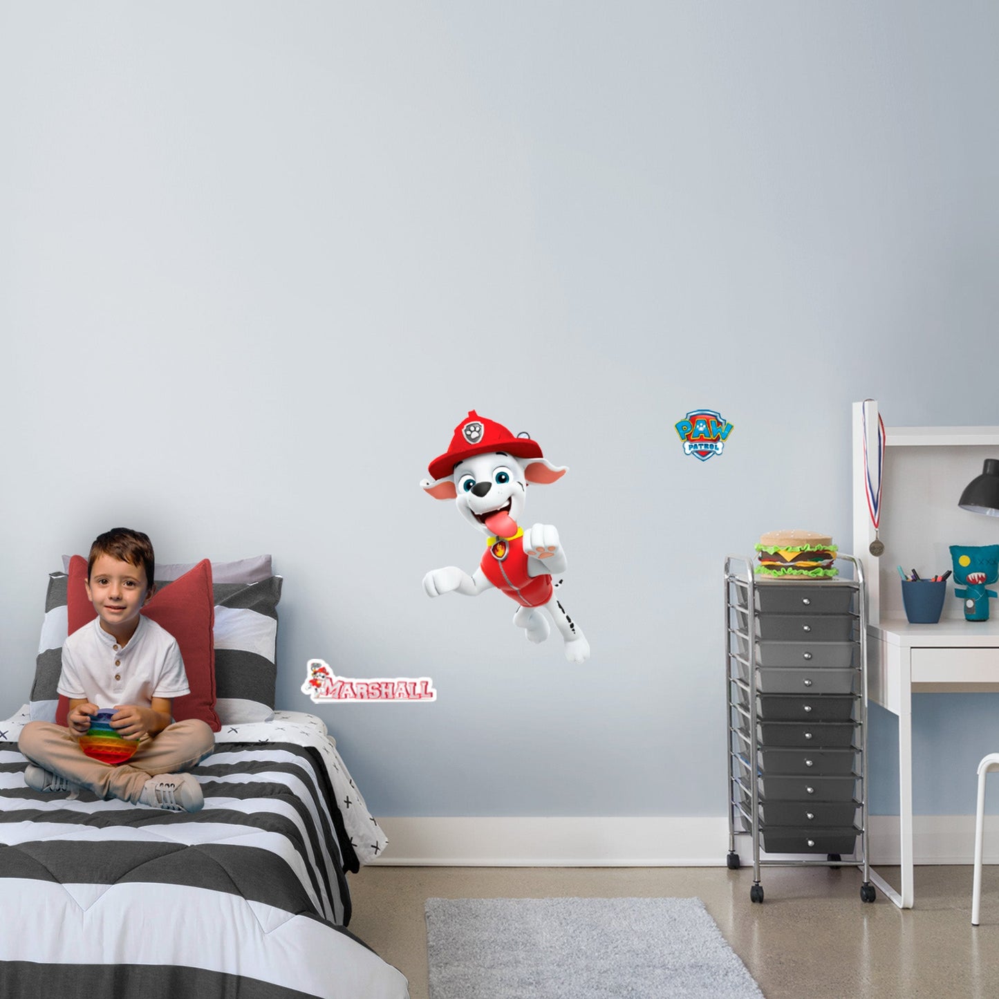 Paw Patrol: Marshall RealBig - Officially Licensed Nickelodeon Removable Adhesive Decal
