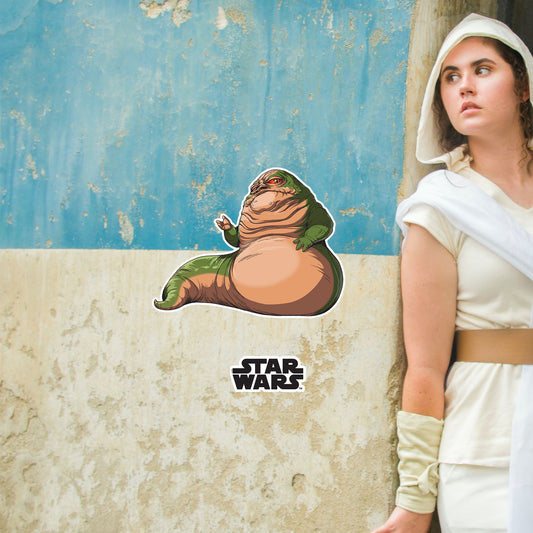 Jabba The Hutt Die-Cut Character        - Officially Licensed Star Wars    Outdoor Graphic