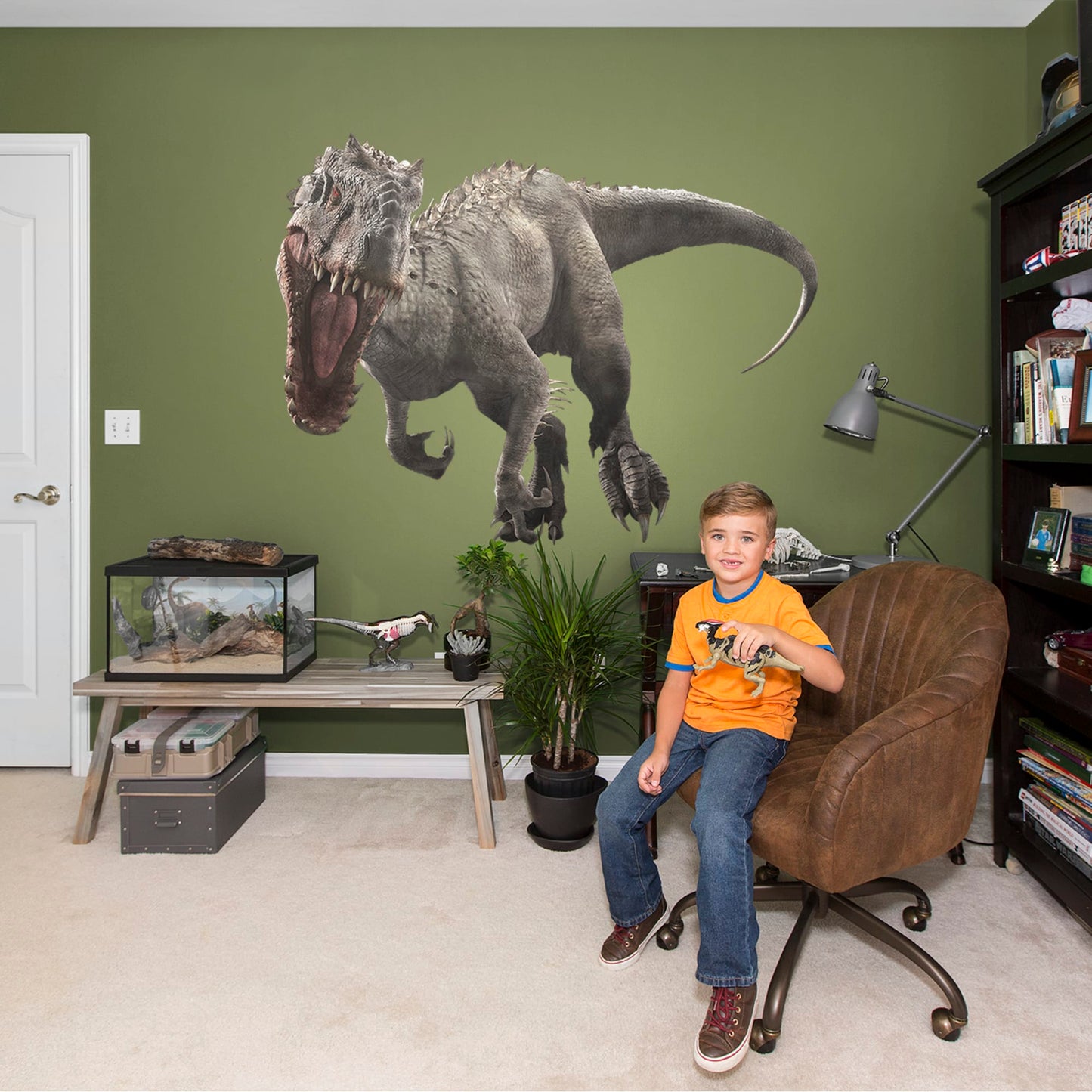 Indominus Rex: Jurassic World - Officially Licensed Removable Wall Decal