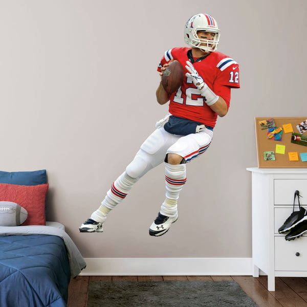 Tom Brady 2021 Limited Edition Super Bowl LV Elite RealBig - NFL Removable Wall Decal Life-Size Athlete + 2 Wall Decals 41W x 78H