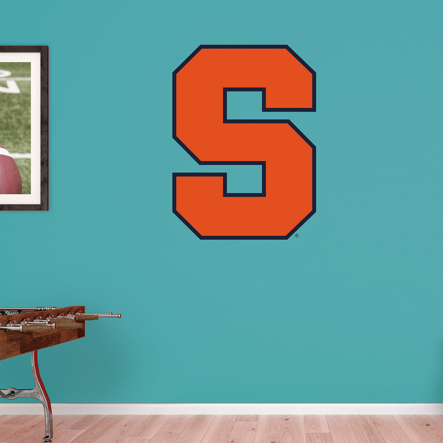 Syracuse Orange - RealBig Logo Collection - Official NCAA - Reusable Vinyl Wall Decals