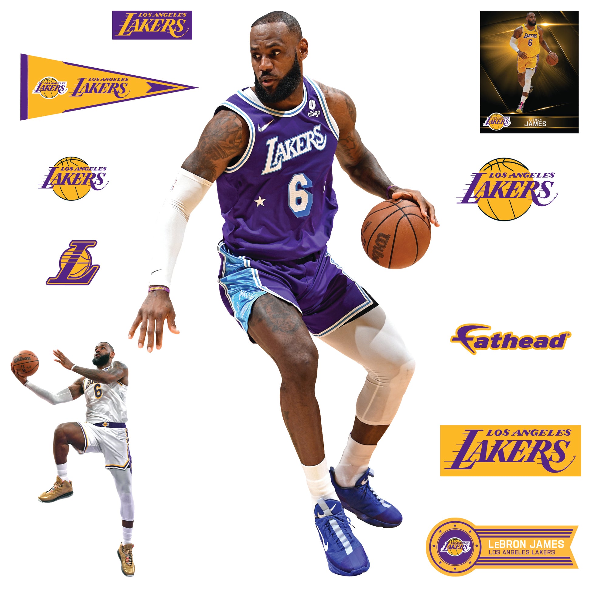 LeBron James Los Angeles Lakers SVG Graphic Design Files