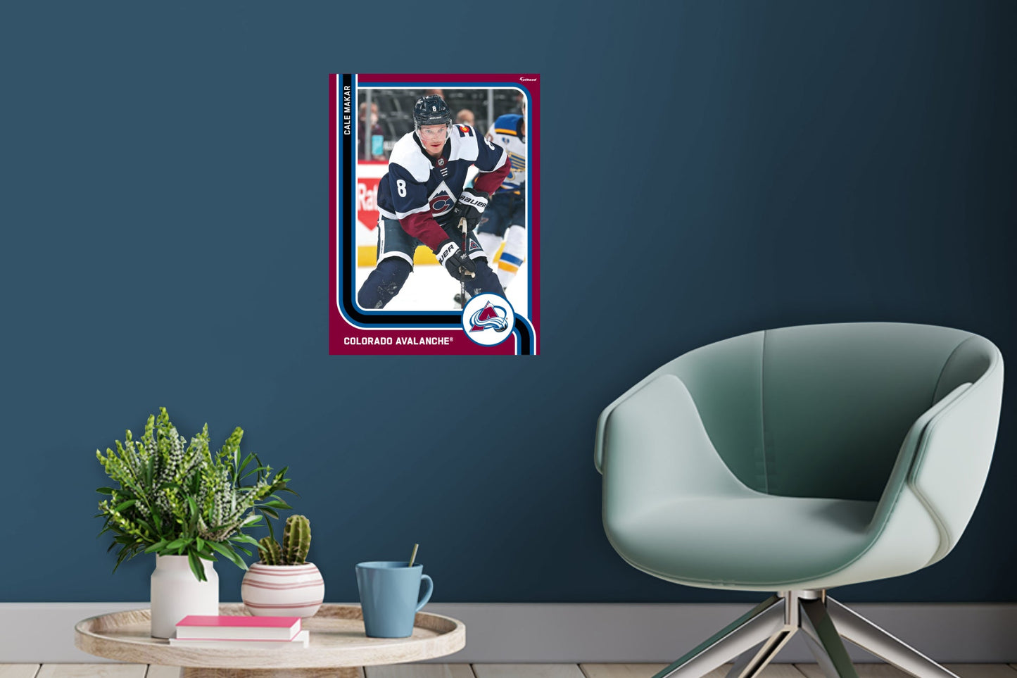 Colorado Avalanche: Cale Makar Poster - Officially Licensed NHL Removable Adhesive Decal