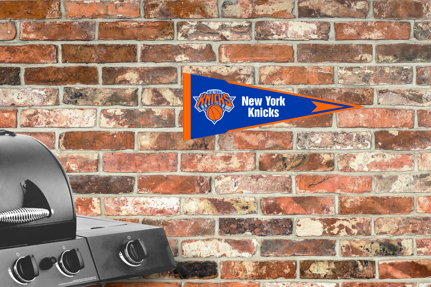 New York Knicks:  Pennant        - Officially Licensed NBA    Outdoor Graphic