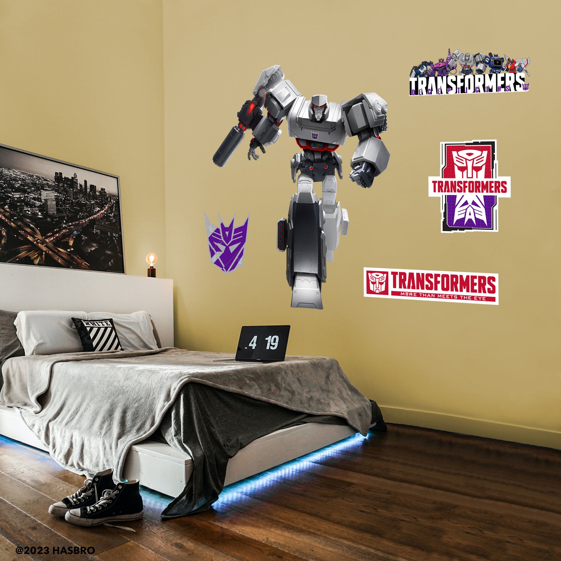 Stickers Transformer Bumblebee Optimus Prime Giant Peel and Stick Wall  Decals