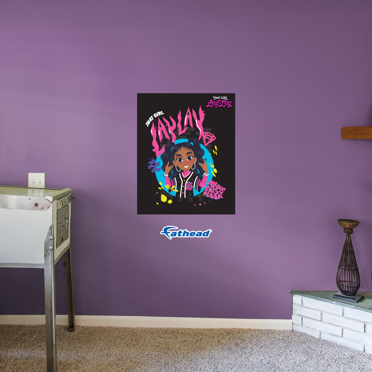 That Girl Lay Lay: Cool Girl Poster - Officially Licensed Nickelodeon Removable Adhesive Decal