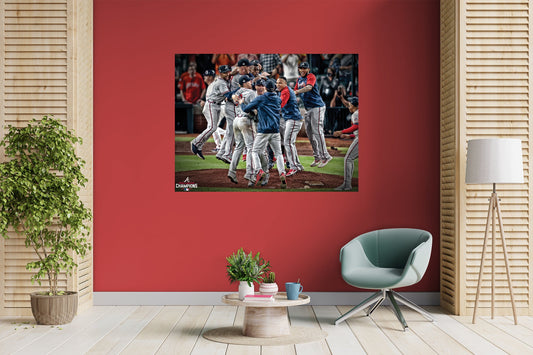 Atlanta Braves: Team 2021 World Series Celebration Poster - Officially Licensed MLB Removable Adhesive Decal