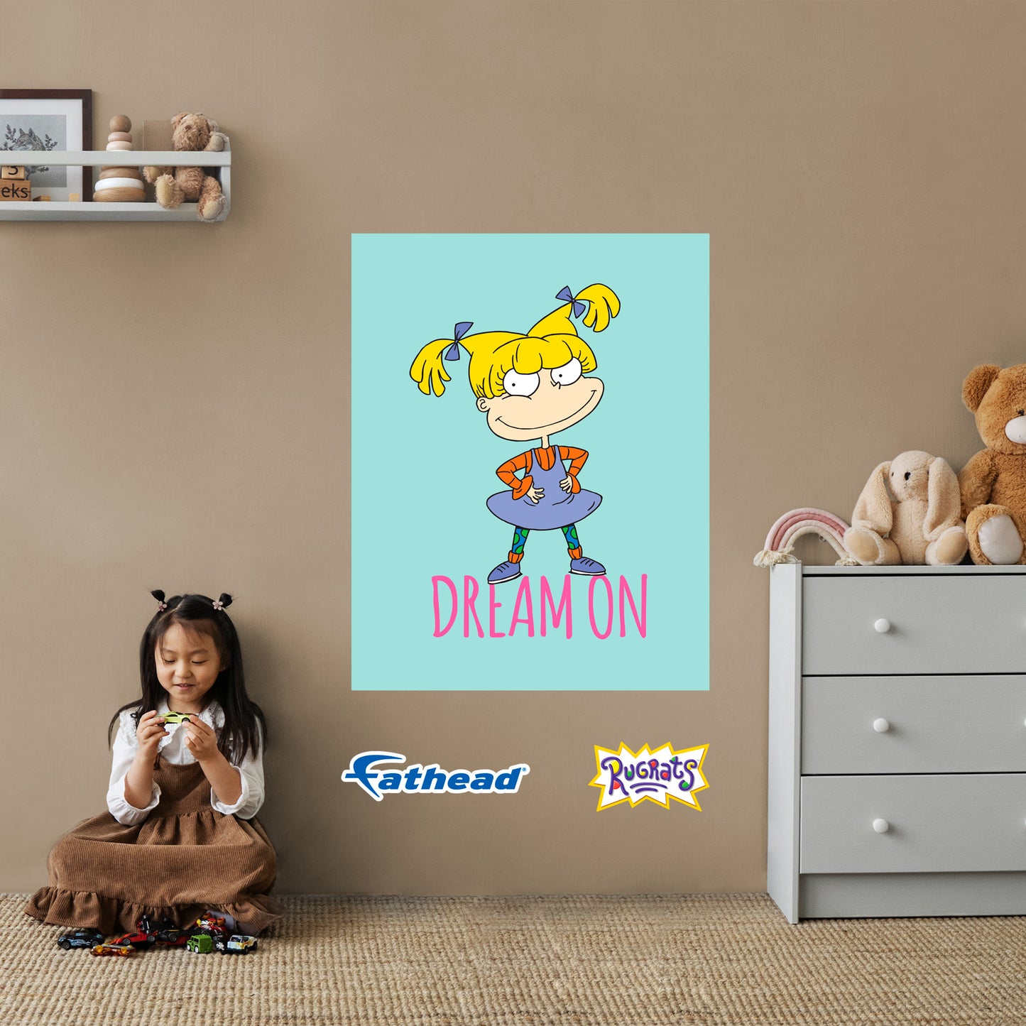 Rugrats:  Dream On Poster        - Officially Licensed Nickelodeon Removable     Adhesive Decal