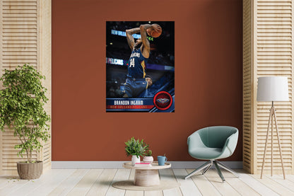 New Orleans Pelicans: Brandon Ingram Poster - Officially Licensed NBA Removable Adhesive Decal