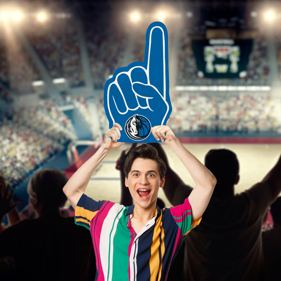 Foam Finger - Big Head - Official NBA - Dallas Mavericks - Foam Core Cutout