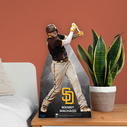 San Diego Padres: Manny Machado 2022  Mini   Cardstock Cutout  - Officially Licensed MLB    Stand Out