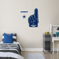 Dallas Cowboys: Foam Finger - Officially Licensed NFL Removable Adhesive Decal
