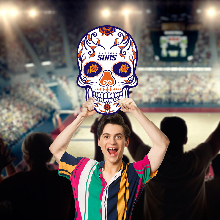 Skull Logo - Big Head - Official NBA - Phoenix Suns - Foam Core Cutout