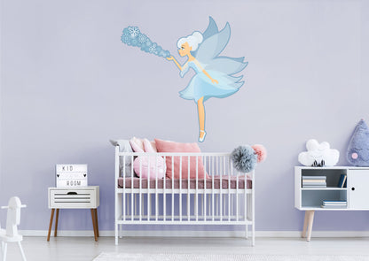 Nursery:  Blue Fairy Icon        -   Removable     Adhesive Decal