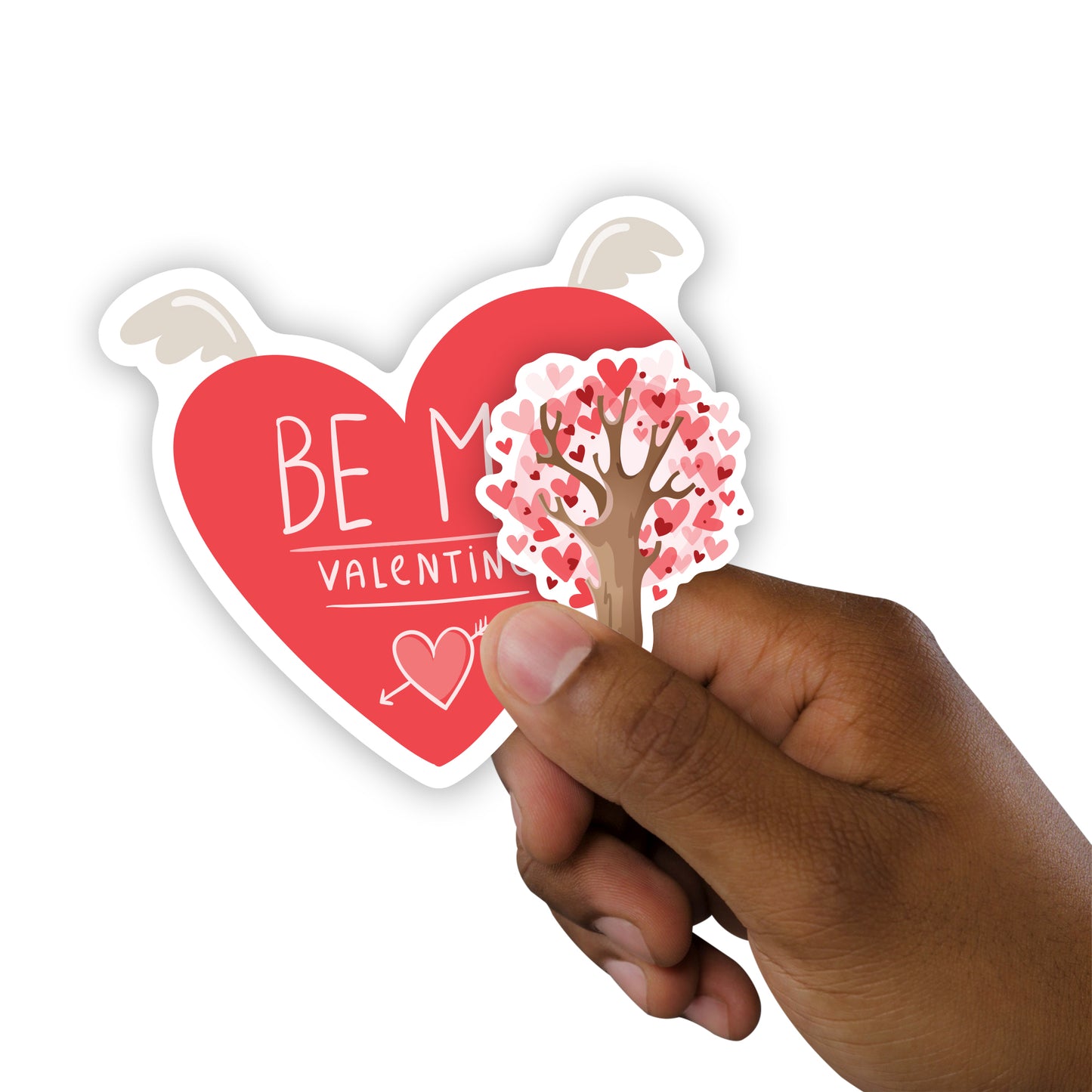 Sheet of 5 -Valentine's Day:  The Elixir of Love Minis        -   Removable     Adhesive Decal