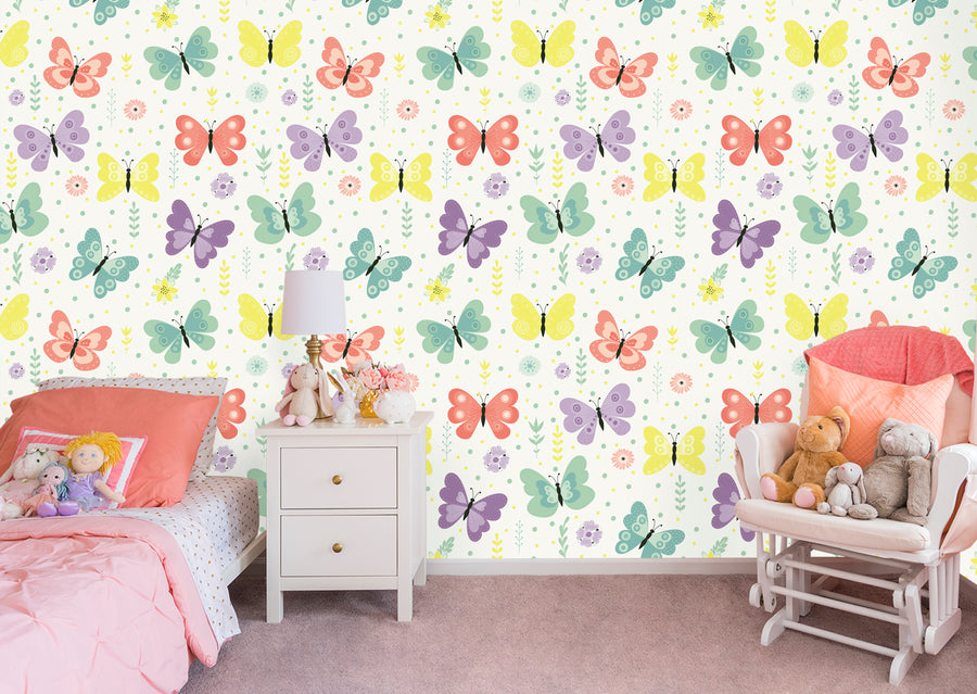 Brighton Kids            -Peel & Stick Wallpaper