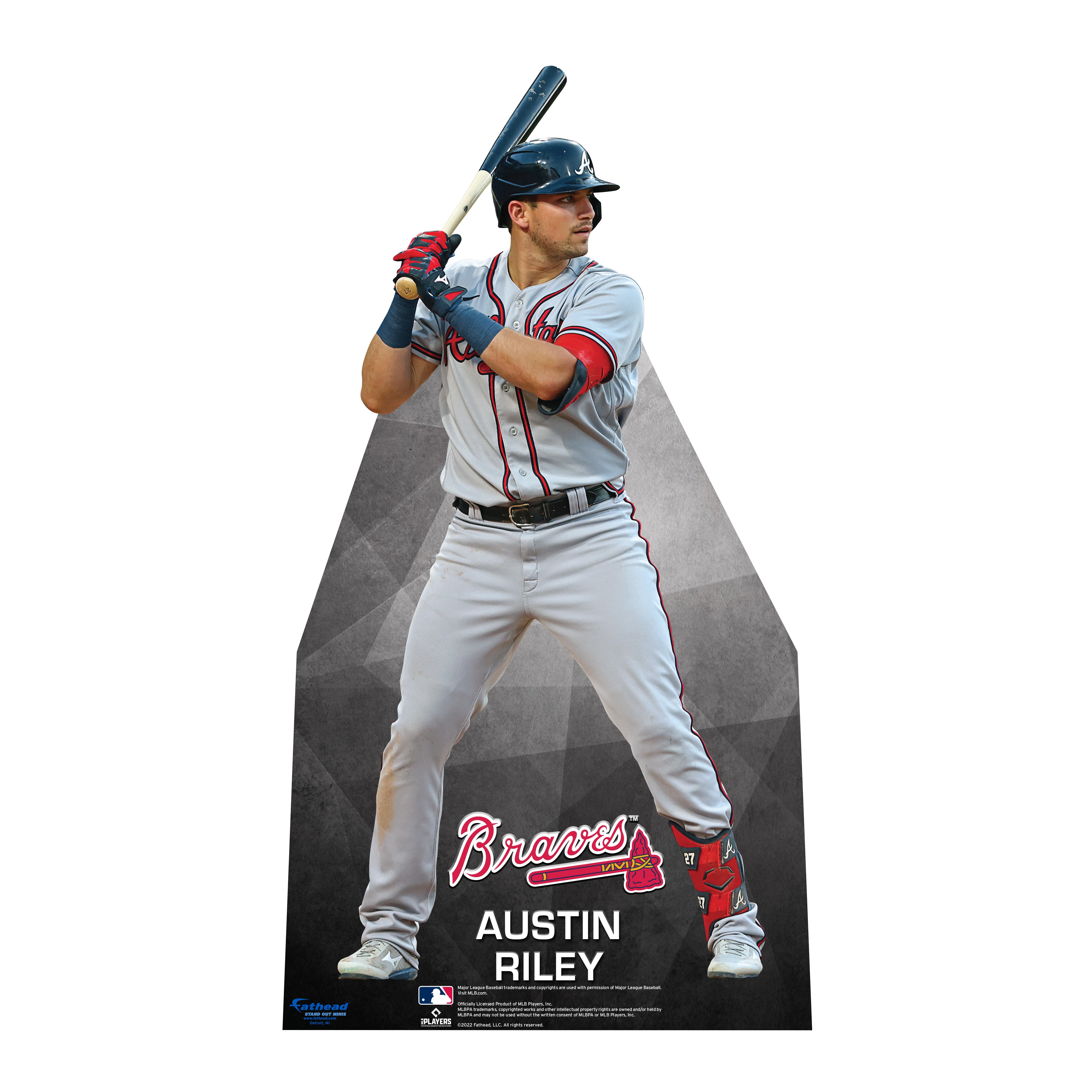 Austin Riley - Mini Stand Out - Official MLB - Atlanta Braves - Cardst ...